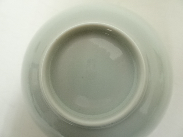 華道道具青白磁平丸壺古泉造S756ST2 華道道具青白磁平丸壺古泉造S756ST2